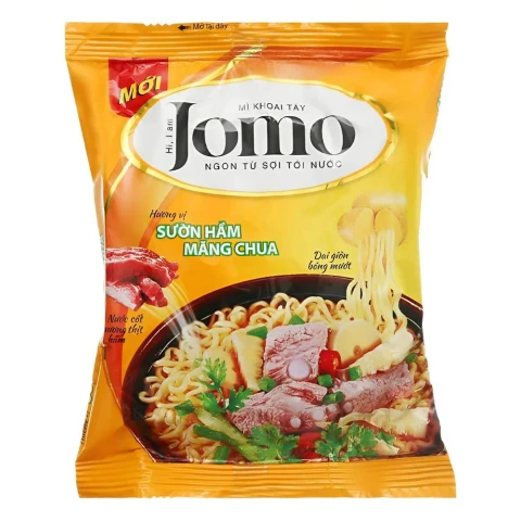 Mì Jomo sườn hầm măng chua 80gr