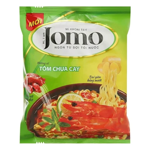 Mì Jomo tôm chua cay 80gr