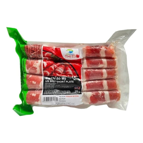 Ba chỉ bò Mỹ Kiwifood 500gr