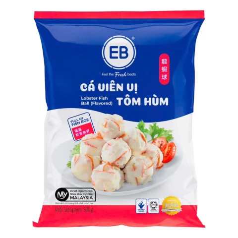 Đậu hũ cá viên vị tôm hùm  EB   500gr