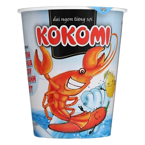 Mì Kokomi tôm chua cay ly 65g