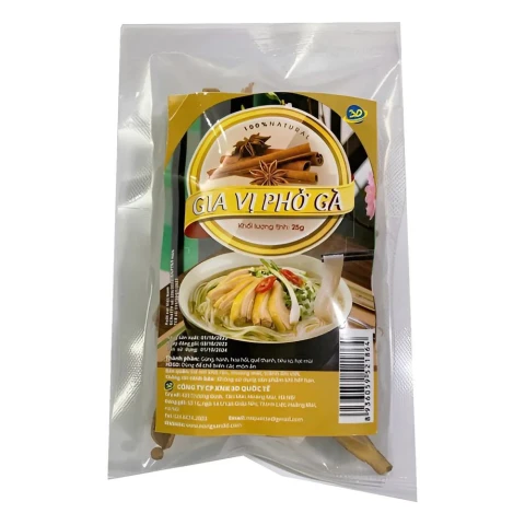 Gia vị phở gà 3D  25gr