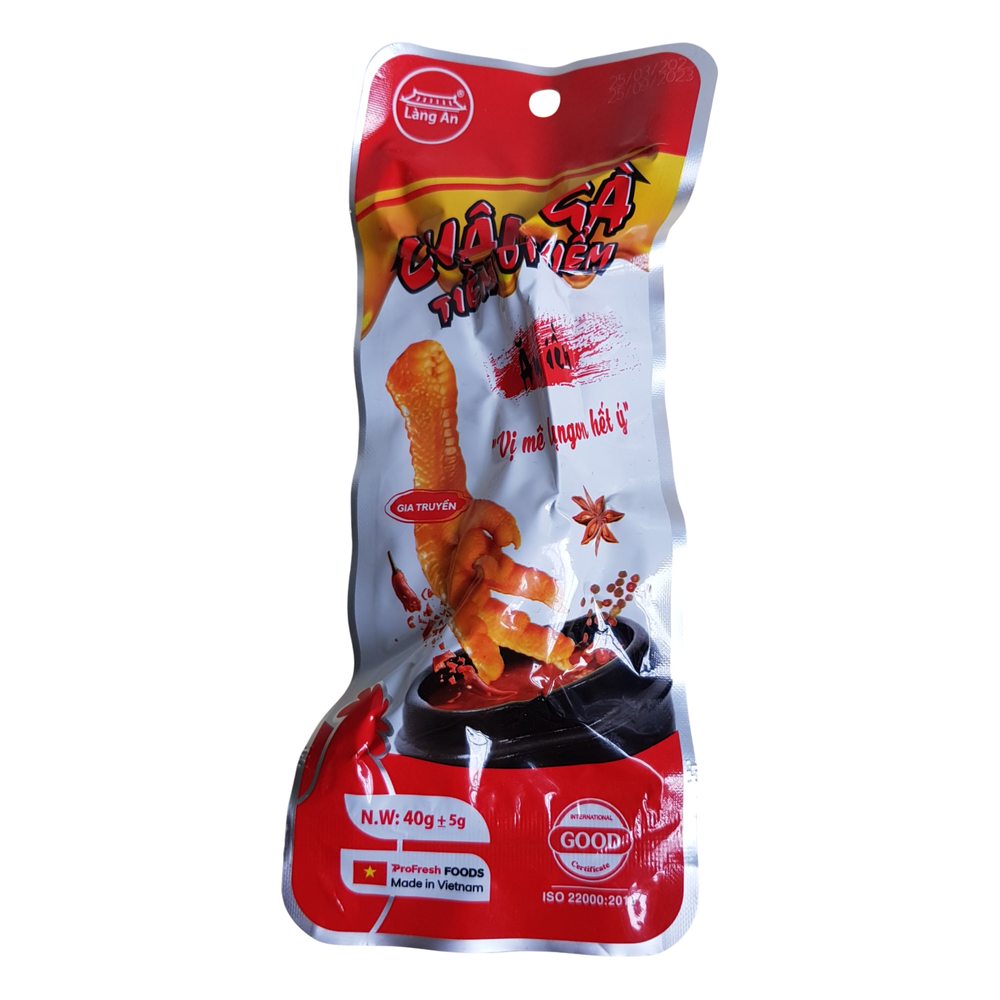 Chân gà ăn liền Làng An tiềm ớt hiểm 40gr