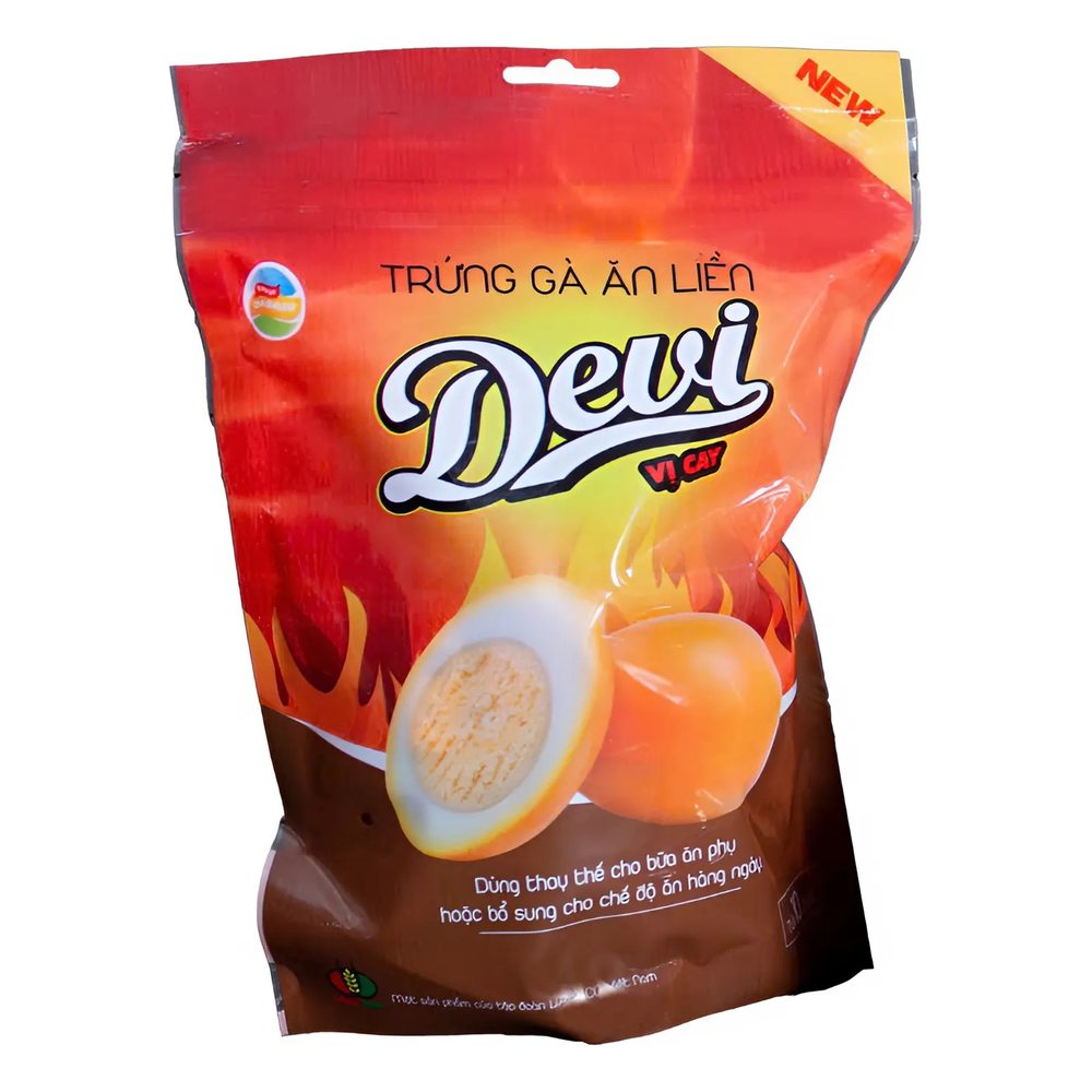 Trứng gà ăn liền Devi vị cay 40gr*5