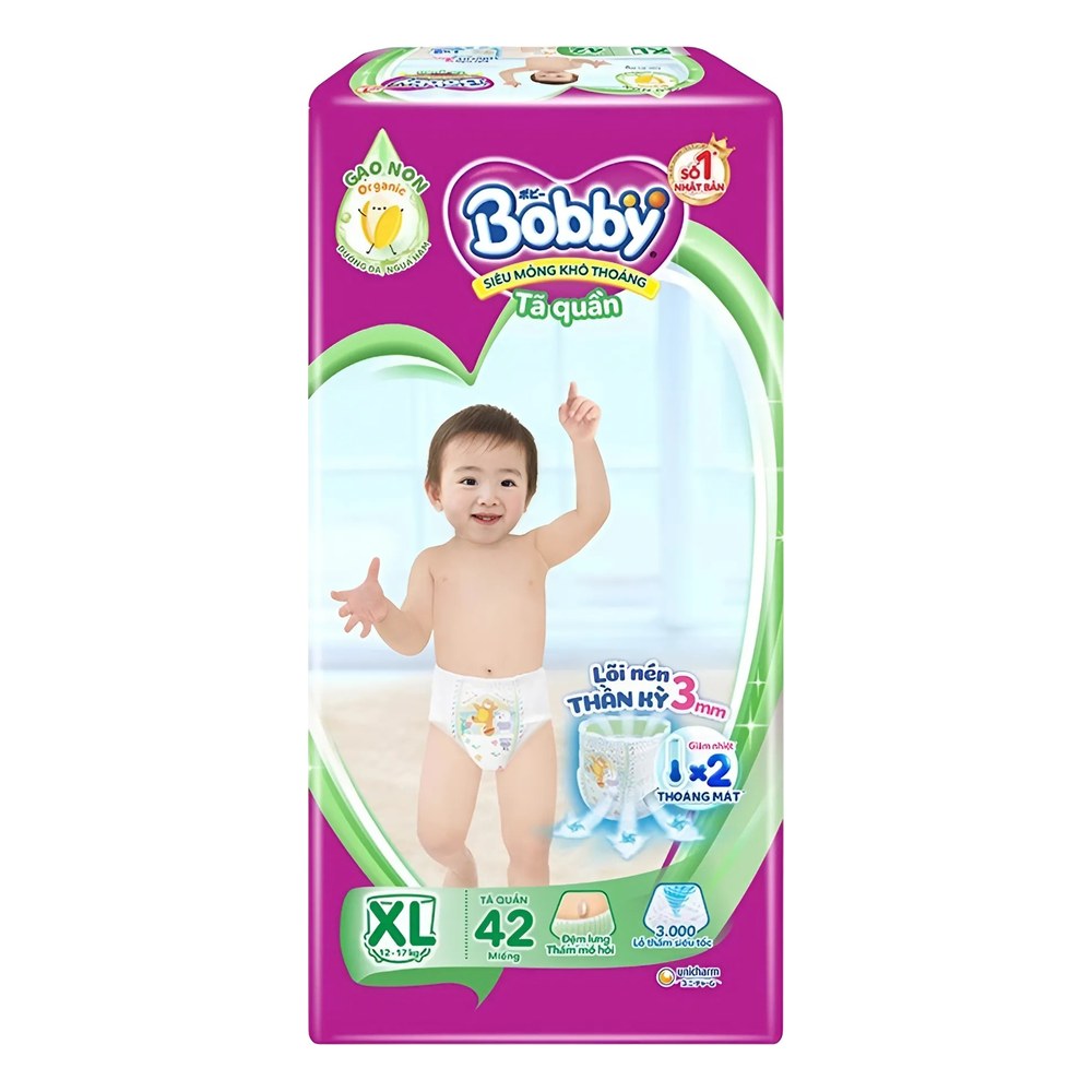 Tã bỉm quần  Bobby pants XL42
