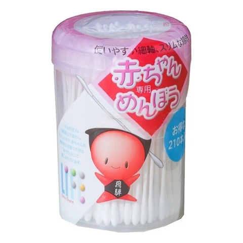 Tăm bông Life trẻ em hộp 8077 210 que