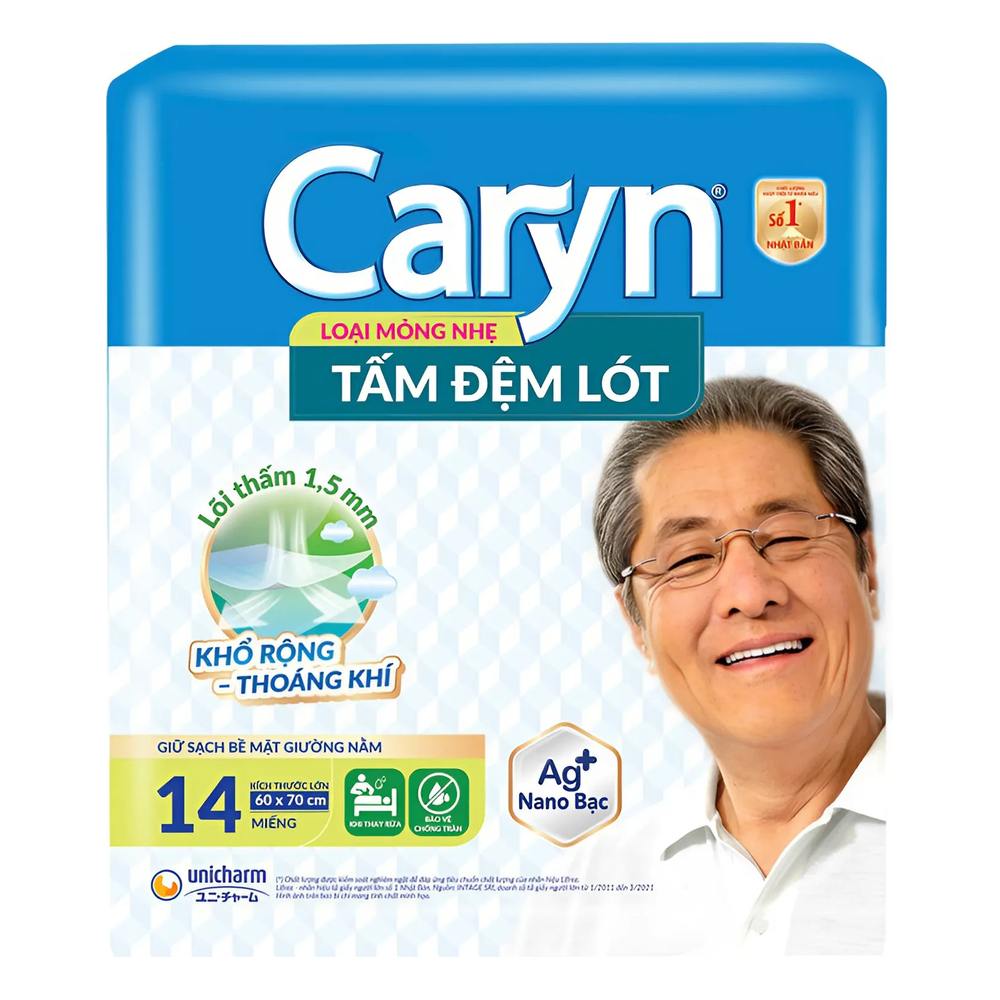  Tấm đệm lót Caryn người lớn mỏng siêu thoáng  XL 14