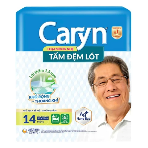  Tấm đệm lót Caryn người lớn mỏng siêu thoáng  XL 14