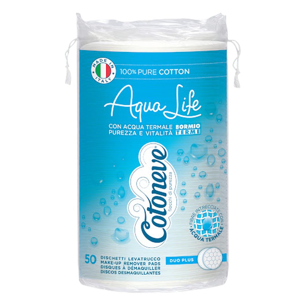 Bông tẩy trang Aqua Life Maxi Cotoneve 50 miếng/24