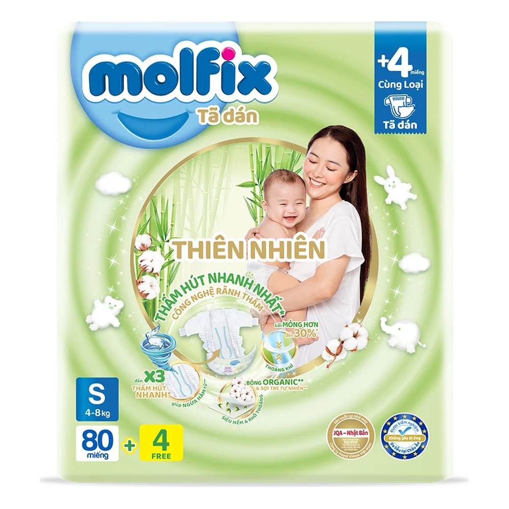 MOLFIX  tã dán S80X3  S.JUMBO