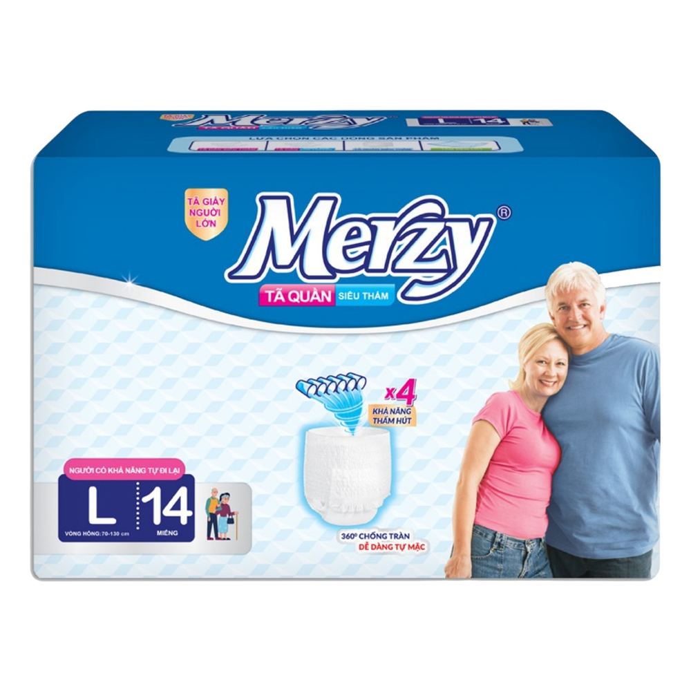  Tã quần người lớn Merzy L14