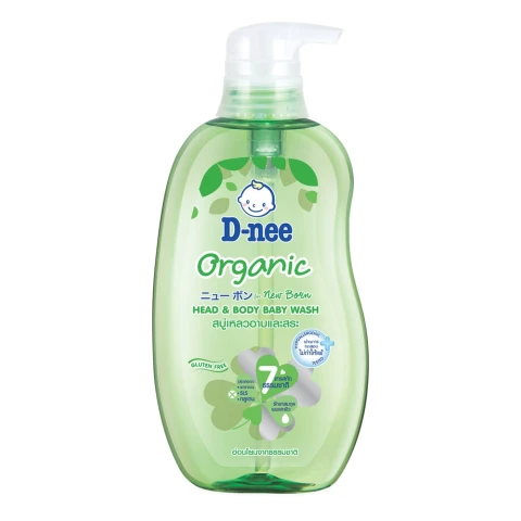 Sữa tắm gội trẻ em D-nee  xanh  380ml