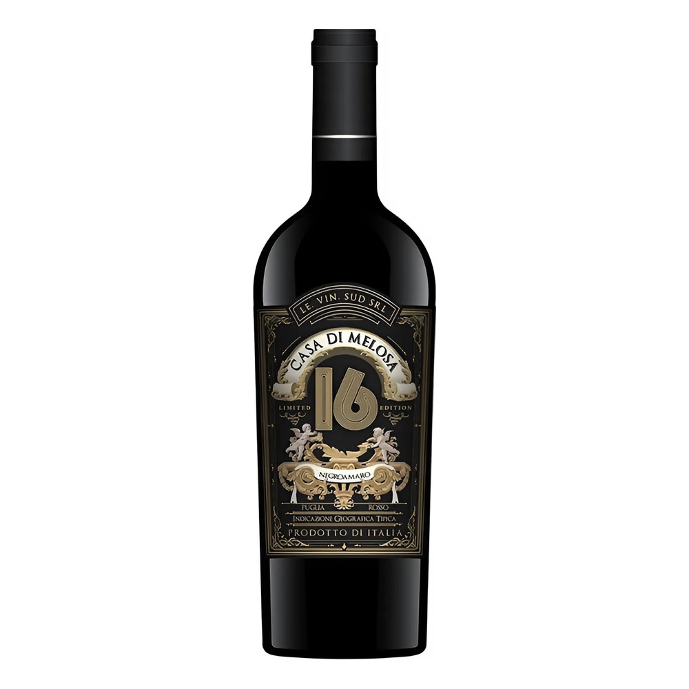 Rượu vang Ý Number 16 Casa Di Melosa Puglia 16% 750ml