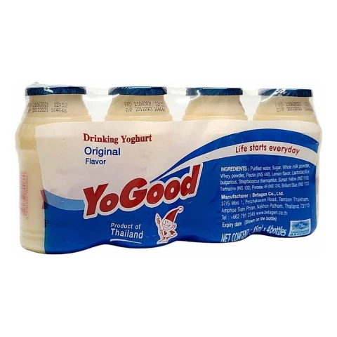Sữa chua uống TT Yogood chai 85mlx4/8