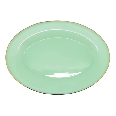 Đĩa oval   Thủy Tinh Ngọc USA HomSet 11.5CM 950PLS