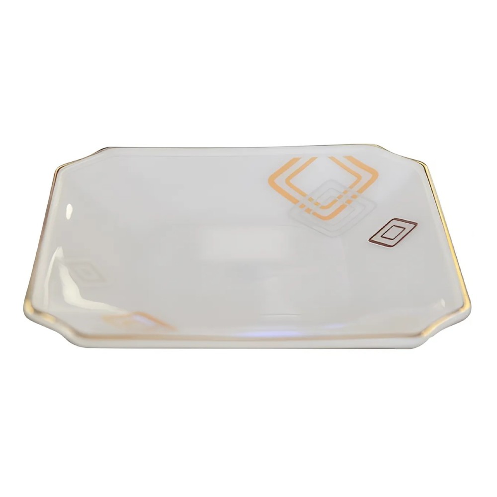 Đĩa vuông  Thủy Tinh Ngọc USA HomSet 8.25CM 450AS