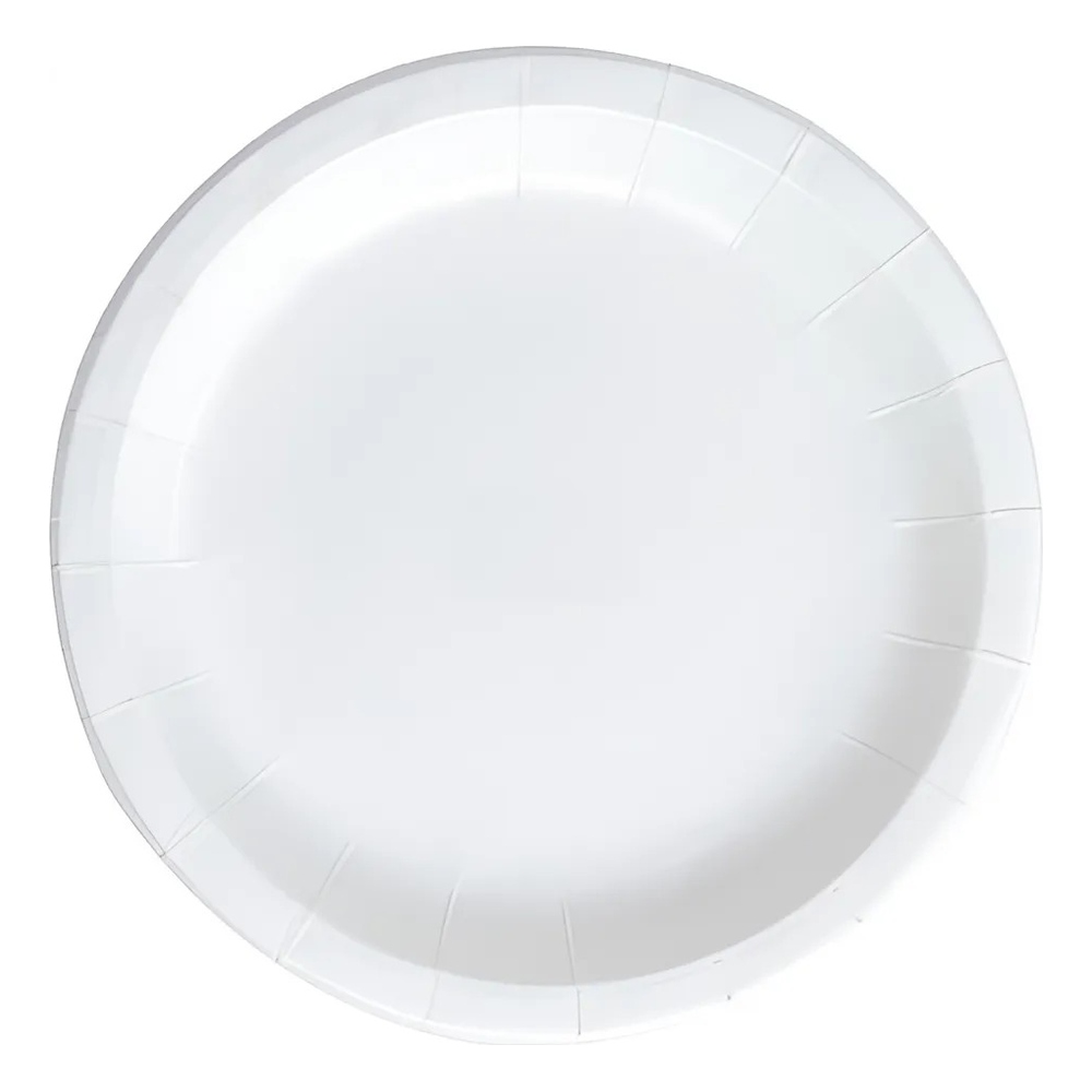 Đĩa giấy trắng 25cm ( xấp 10 cái)