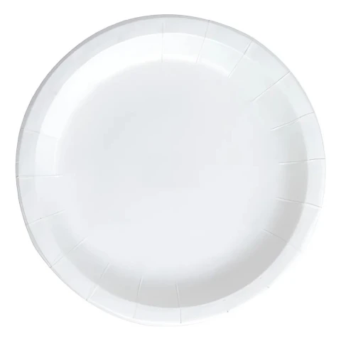 Đĩa giấy trắng 25cm ( xấp 10 cái)