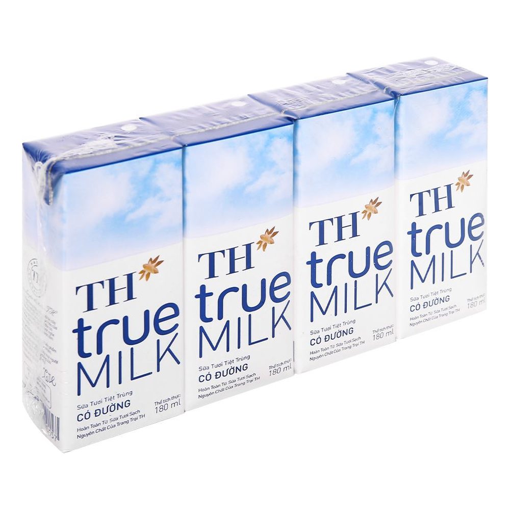 ST TT có đường TH 180ml x4 12