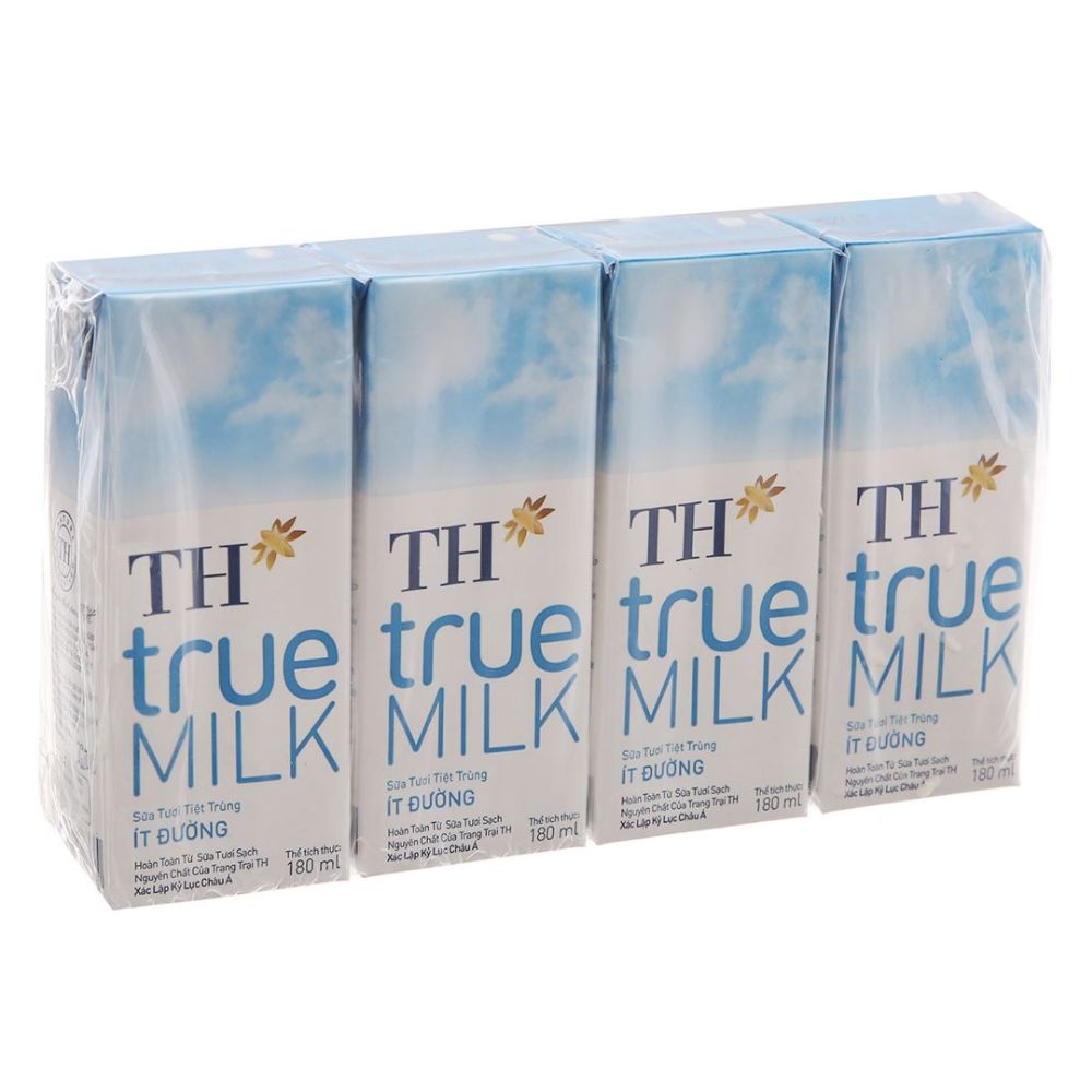 ST TT ít đường TH 180ml x4 12