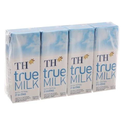 ST TT ít đường TH 180ml x4 12