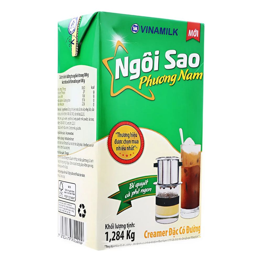 Sữa đặc có đường Ngôi sao Phương Nam xanh 1284gr