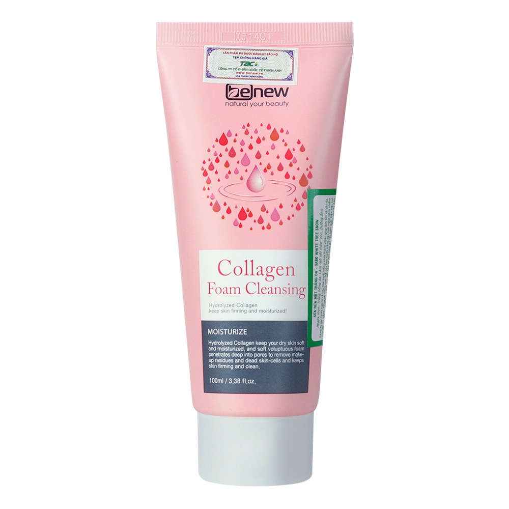 Sữa rửa mặt BENEW Collagen Foam Cleansing 100ml