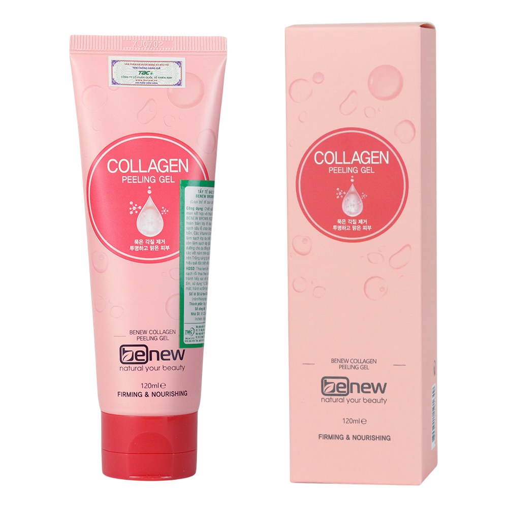 Tẩy tế bào chết Benew Collagen Whitening 120ml