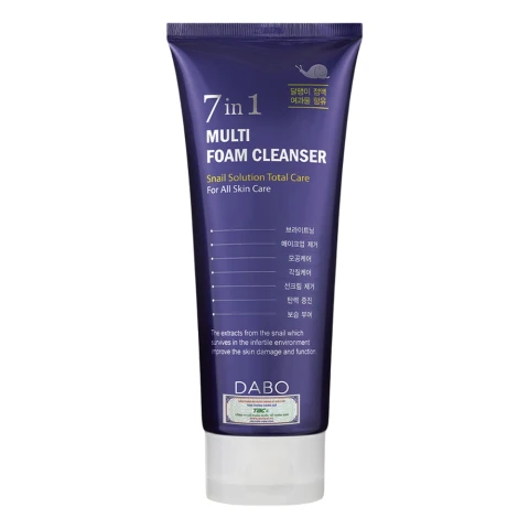 Sữa rửa mặt Dabo 7 IN 1 Multi HYAL Foam Cleanser 180ml