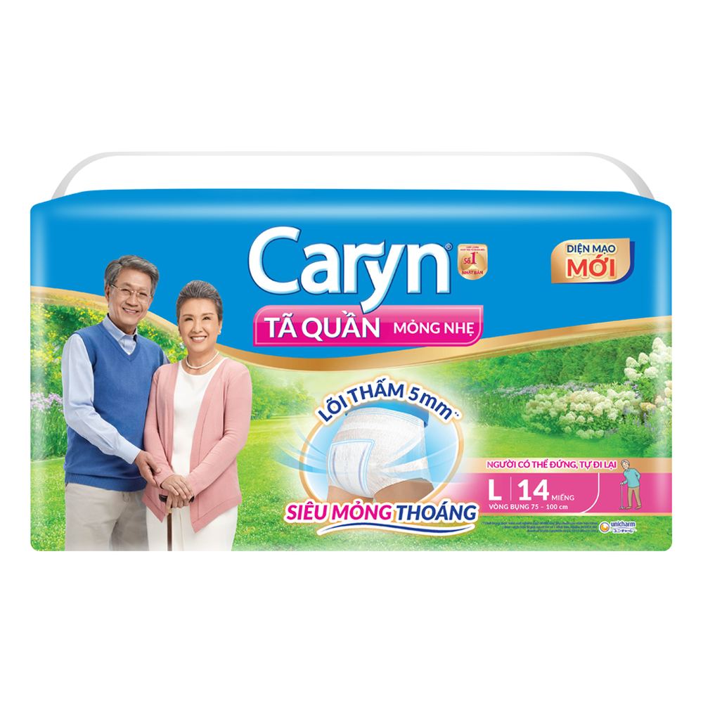  Tã quần người lớn Caryn năng hoạt  L14
