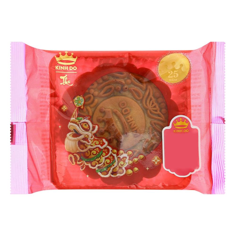 Bánh Trung thu K.Đ nướng đậu đỏ 1 trứng 150g R1