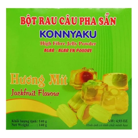 Bột rau câu Konnyaky hương mít 140gr