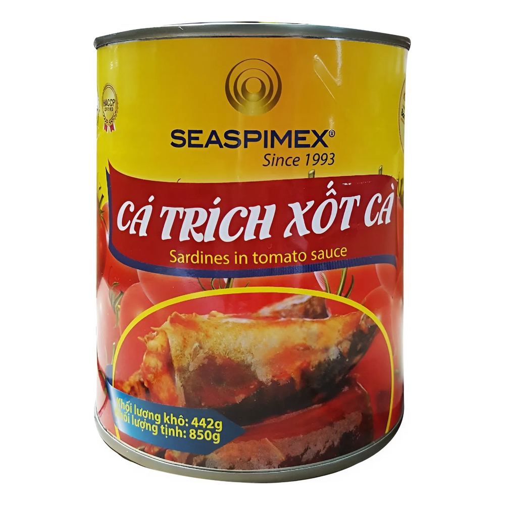 Cá trích xốt cà Seaspimex  850gr