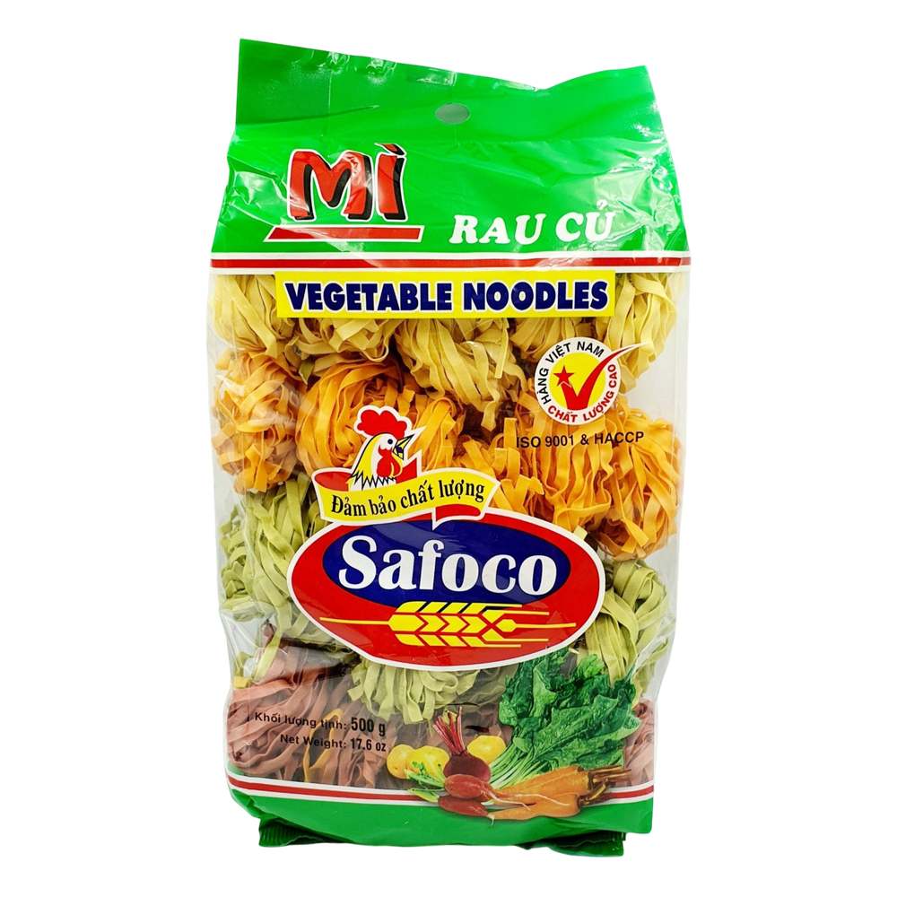 Mì sợi lớn rau củ Safoco  500gr