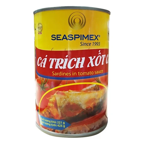 Cá trích sốt cà Seaspimex  425gr