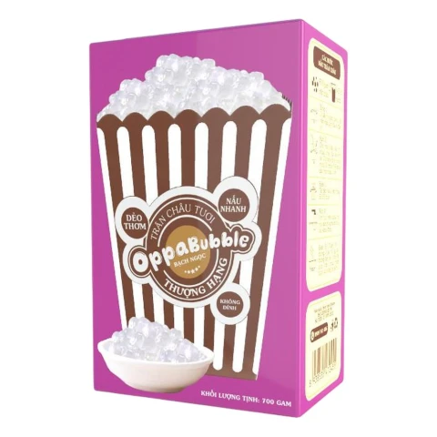 Trân châu tươi Bạch Ngọc Oppabubbe 700g/20