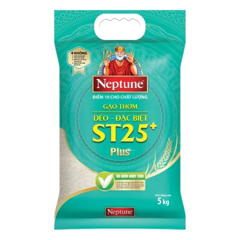 Gạo Neptune  ST25+Plus 5kg