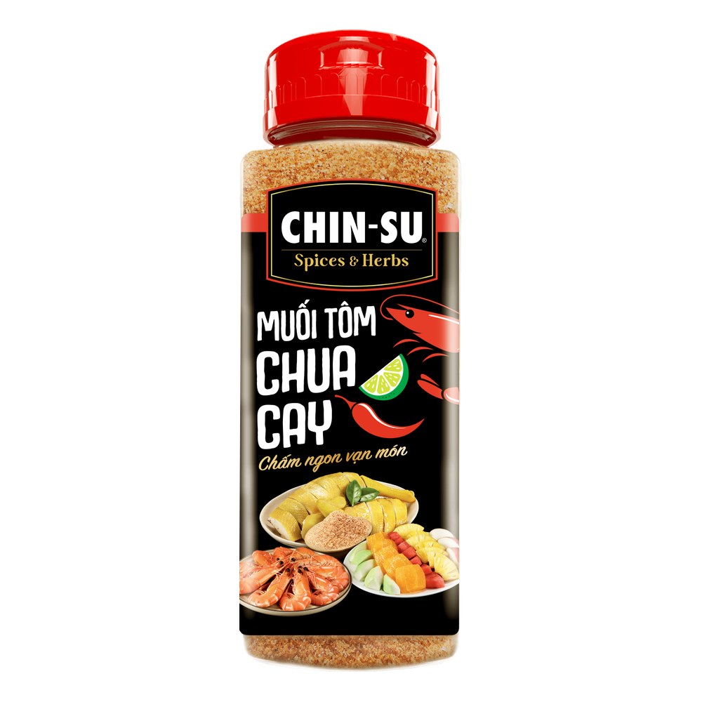 Muối tôm chua cay Chin-Su 120gr/12