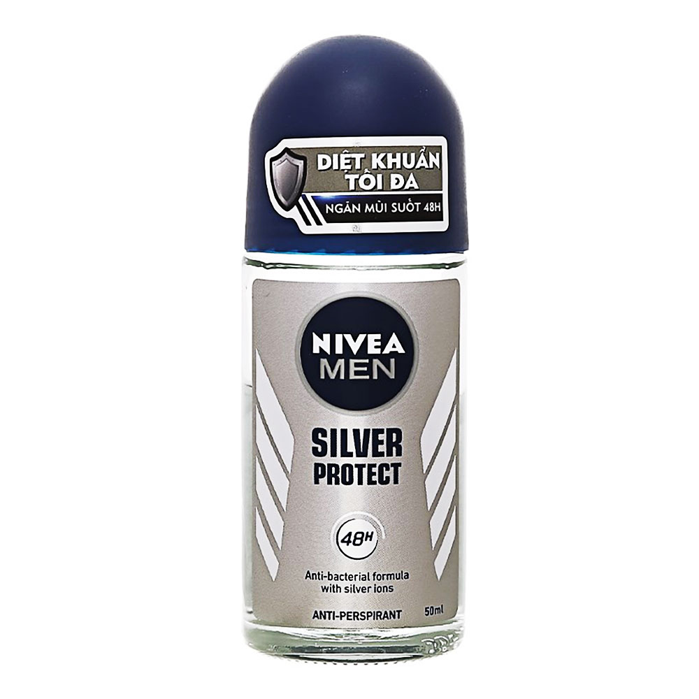 Lăn khử mùi Sliver mùi bạc Silver protec cho 50ml 