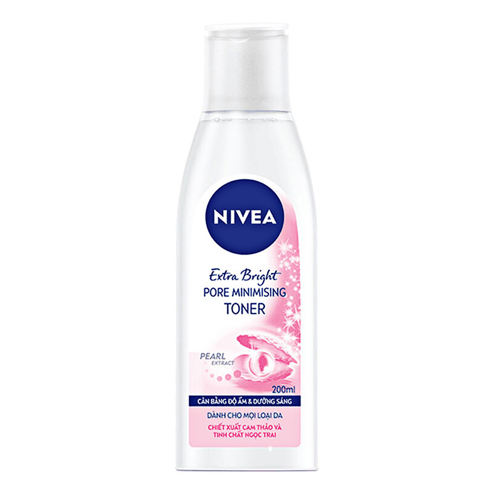 Nước hoa hồng Nivea trắng da 200ml 