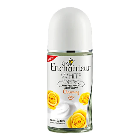 Lăn khử mùi  Enchanteur trắng Charming 50ml