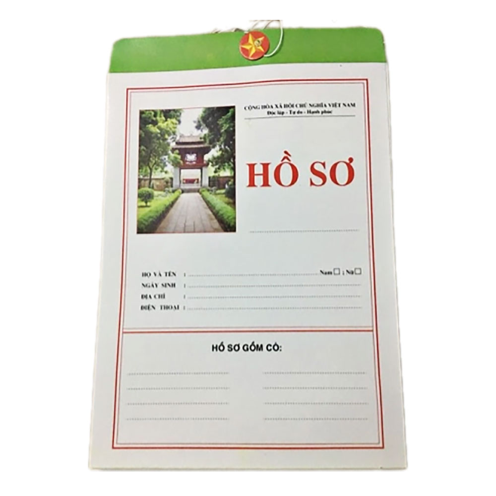 Hồ sơ xin    