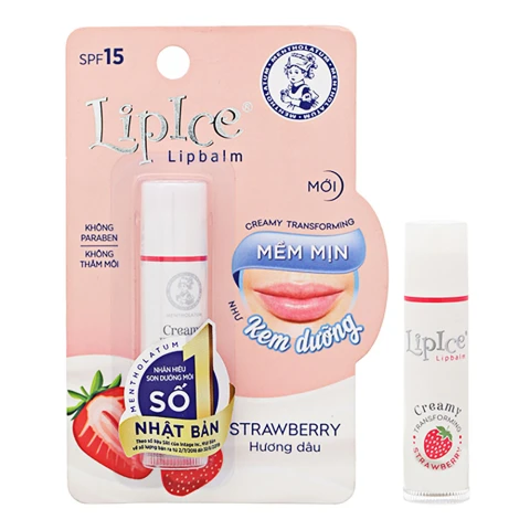 Son dưỡng Lipice 3.3g hương dâu