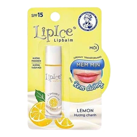 Son dưỡng Lipice 3.3g hương chanh