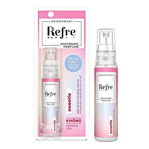 Xịt ngăn mùi toàn thân Refre hương Sweetie 30ml 