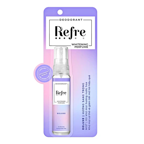 Xịt ngăn mùi toàn thân Refre hương Deluxe 30ml 