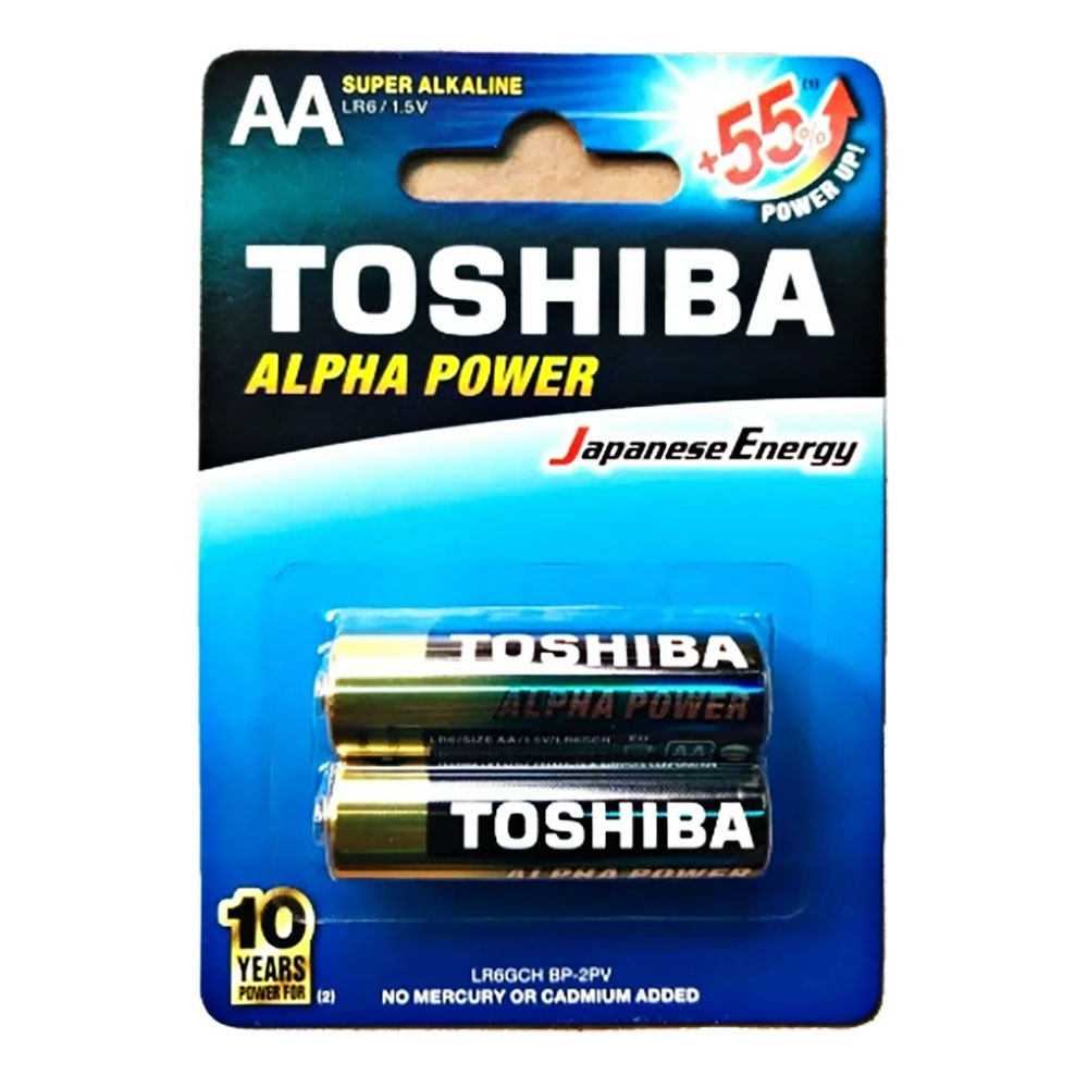 Pin AA Toshiba LR6 GCH BP-2PV  
