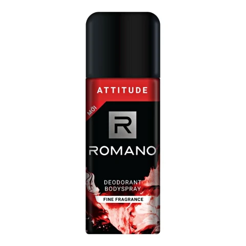 Xịt ngăn mùi toàn thân Romano Attitude 150ml