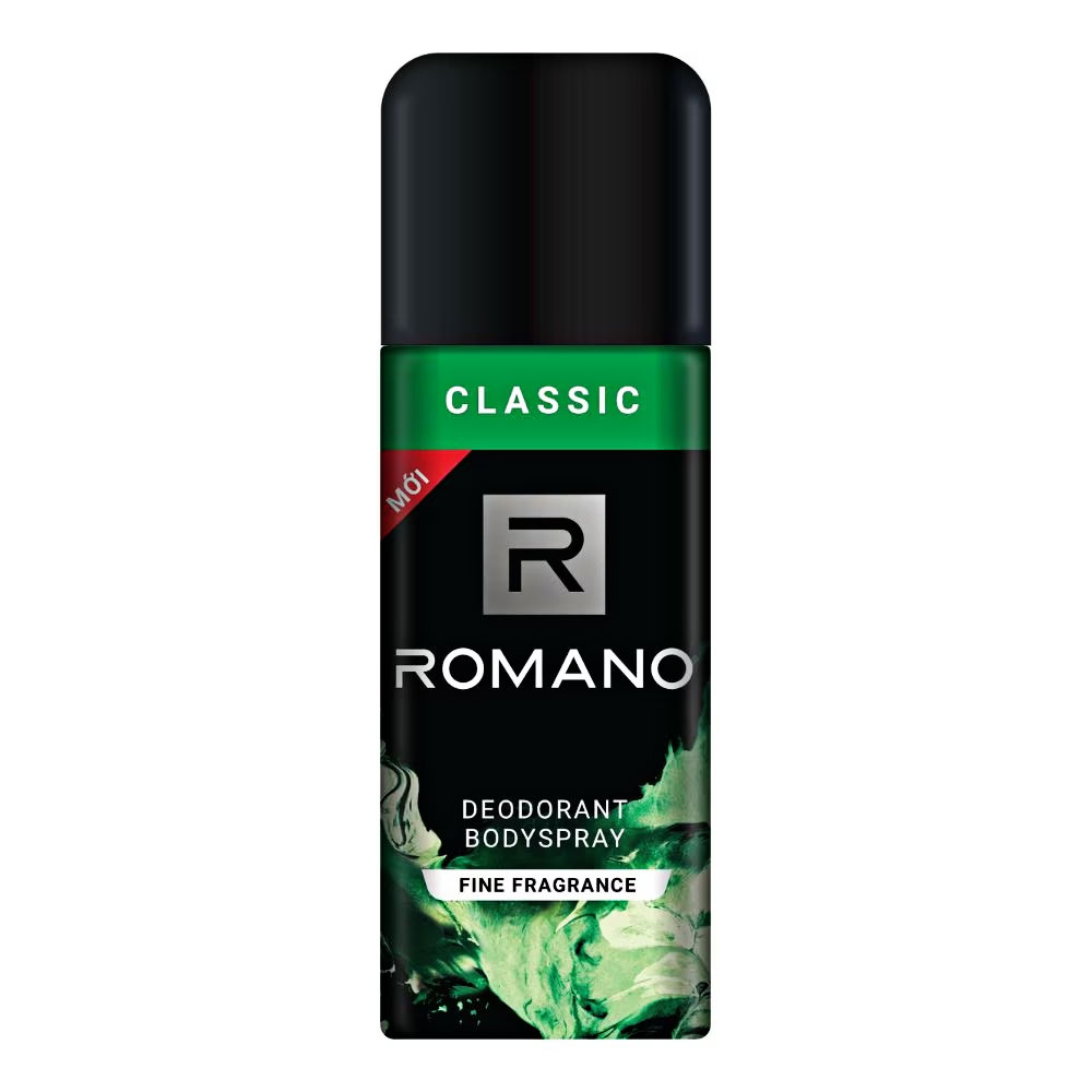 Xịt ngăn mùi toàn thân Romano Classic 150ml