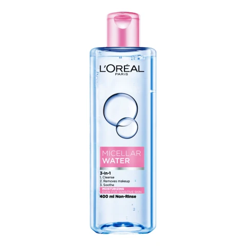 Nước tẩy trang Loreal Micellar dưỡng ẩm 400ml 